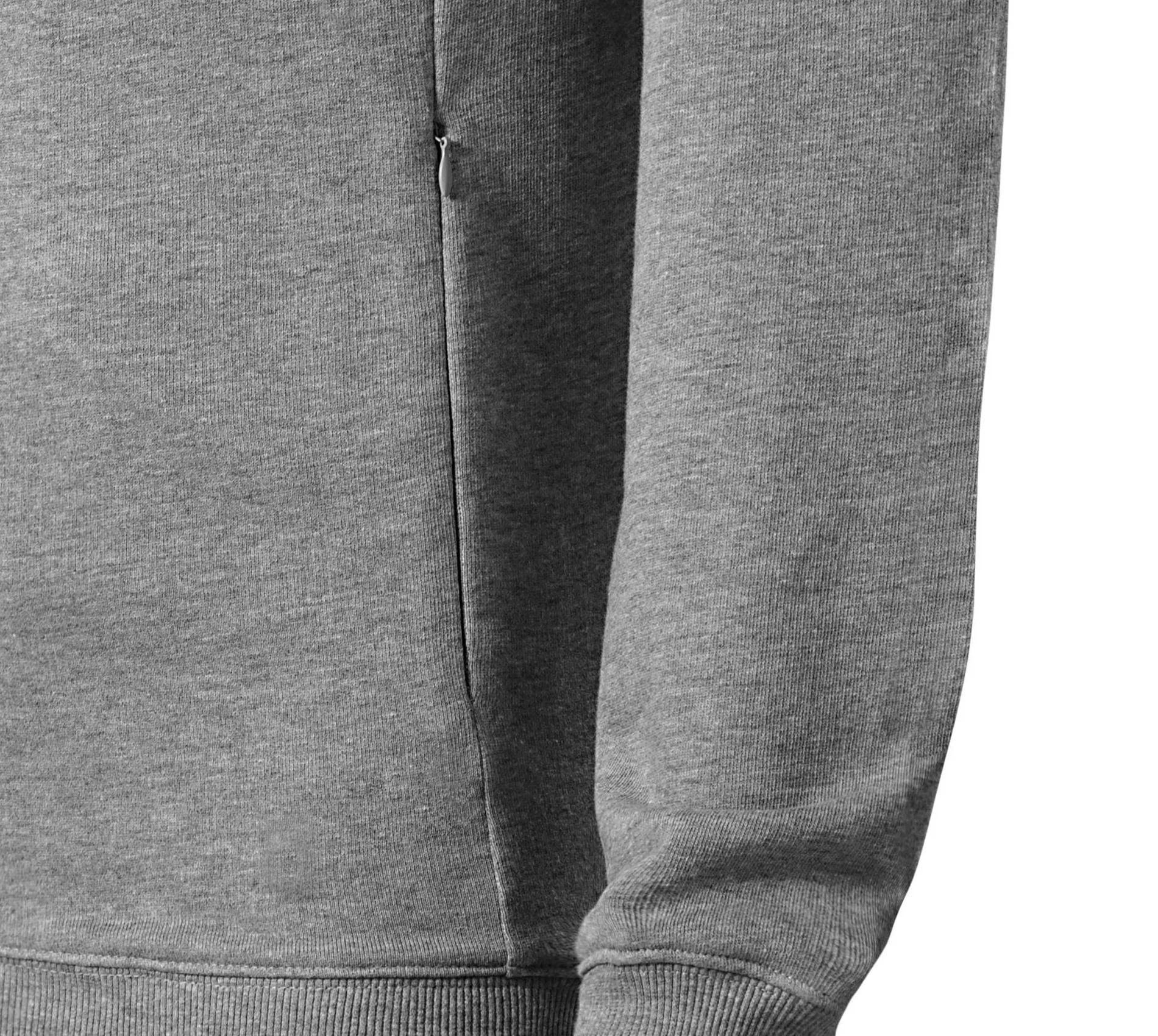 Bluza męska z ukrytymi kieszeniami - Ukryte kieszenie zapinane na zamek