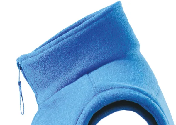 Klasyczna kamizelka polarowa - Podwyższony kołnierz chroniący szyję przed zimnem