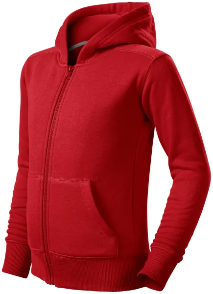 Bluza dziecięca z kapturem - Bluza dziecięca z zamkiem i kapturem