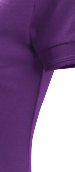 Damska elegancka koszulka polo - Krój z bocznymi szwami