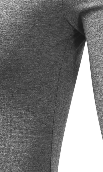 Koszulka damska z długim rękawem - Krój z bocznymi szwami