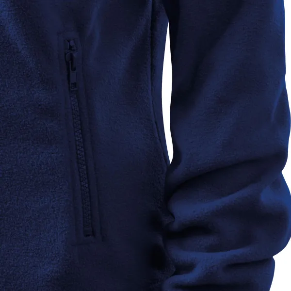 Damska kurtka polarowa - Praktyczne kieszenie zapinane na zamek