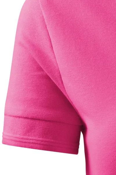 Damska elegancka koszulka polo - Klasyczne krótkie rękawy