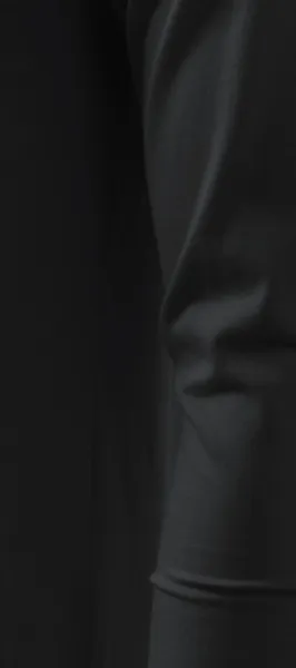 Męska koszulka polo z długim rękawem - Krój z bocznymi szwami