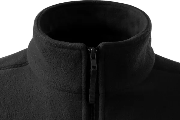 Klasyczna kamizelka polarowa - Zapięcie na zamek błyskawiczny aż do brody