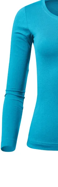 Koszulka damska z długim rękawem - Klasyczne długie rękawy