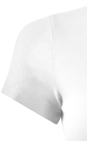 Koszulka damska slim-fit - Krótkie, dopasowane rękawy