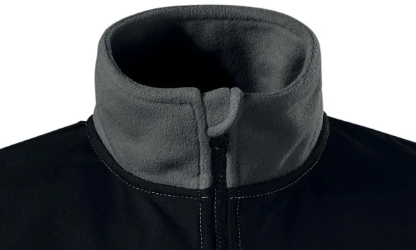 Ciepła kurtka polarowa unisex - Zapięcie na zamek błyskawiczny aż do brody