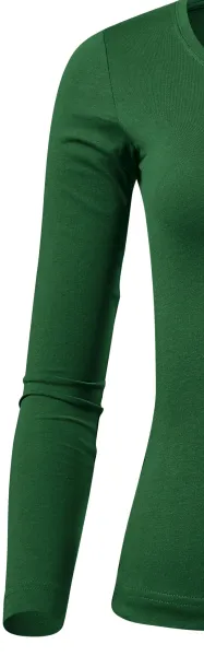 Koszulka damska z długim rękawem - Klasyczne długie rękawy