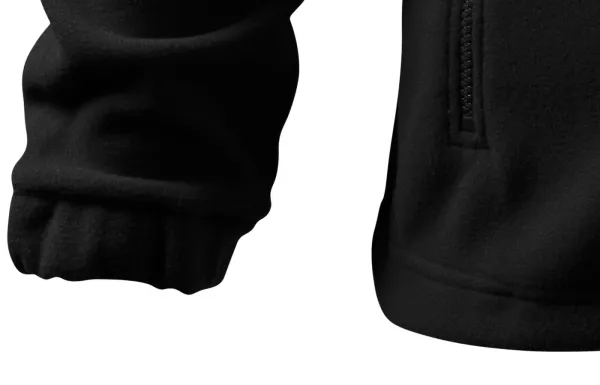 Męska kurtka polarowa - Długie rękawy z elastycznymi mankietami
