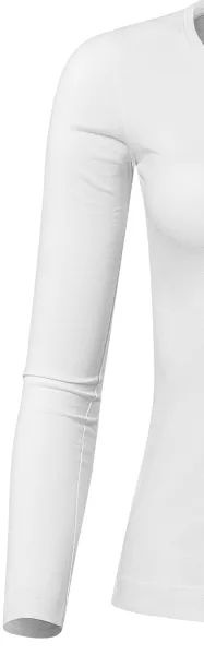 Koszulka damska z długim rękawem - Klasyczne długie rękawy