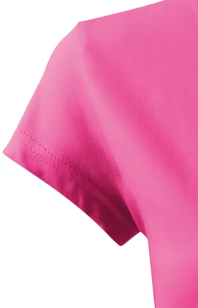 Modna koszulka damska - Bardzo krótkie rękawy