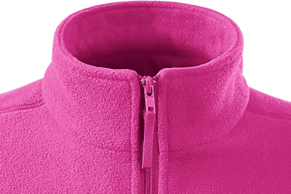 Klasyczna kamizelka polarowa - Zapięcie na zamek błyskawiczny aż do brody