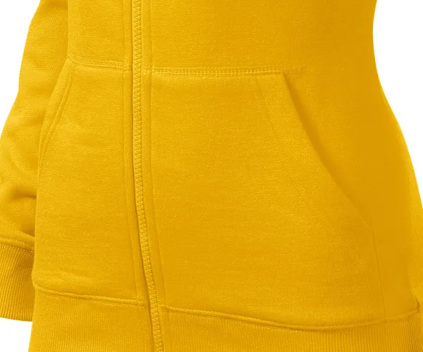 Bluza damska z kapturem - Kieszenie w stylu kangura