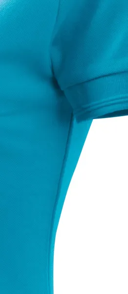 Damska elegancka koszulka polo - Krój z bocznymi szwami