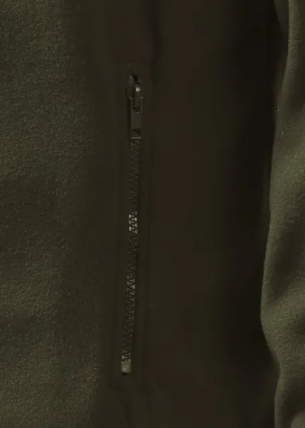 Męska kurtka polarowa - Praktyczne kieszenie zapinane na zamek