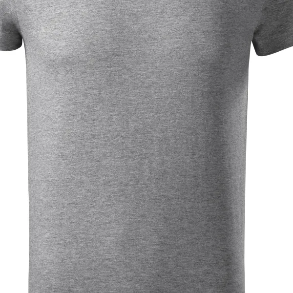 Obcisła koszulka męska - Łagodnie zwężane cięcie