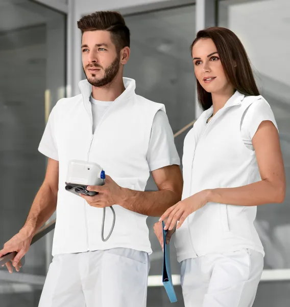 Klasyczna kamizelka polarowa - Kamizelka polarowa unisex - dla kobiet i mężczyzn