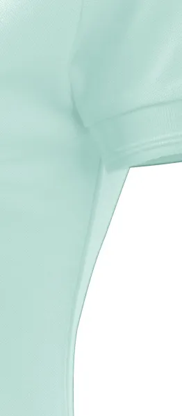 Damska elegancka koszulka polo - Krój z bocznymi szwami