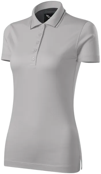 Damska elegancka merceryzowana koszulka polo - Ciekawa damska koszulka polo na co dzień