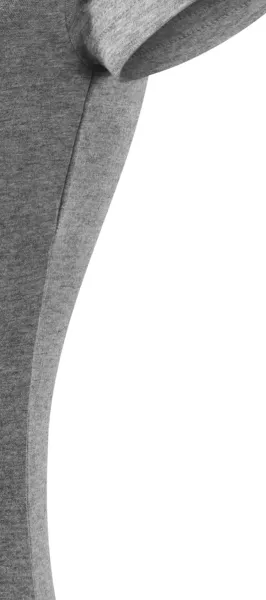 T-shirt damski slim fit z okrągłym dekoltem - Krój z bocznymi szwami