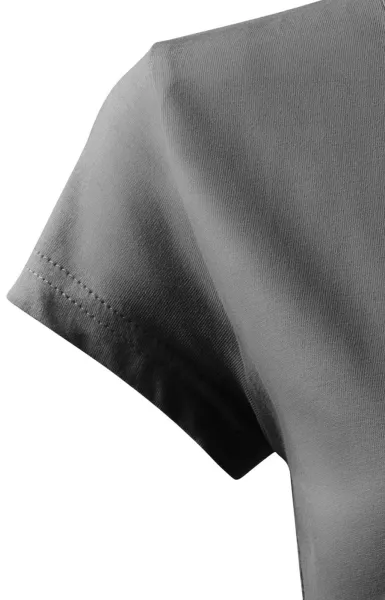 Modna koszulka damska - Bardzo krótkie rękawy