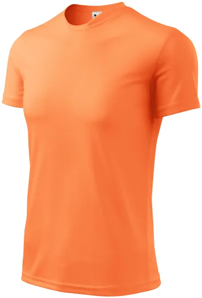 T-shirt z asymetrycznym dekoltem - Męska koszulka sportowa