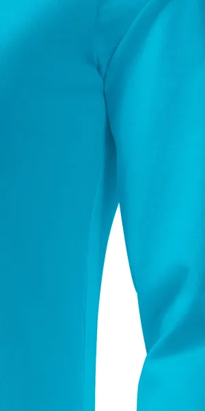 Damska dopasowana koszulka z długim rękawem - Krój z bocznymi szwami