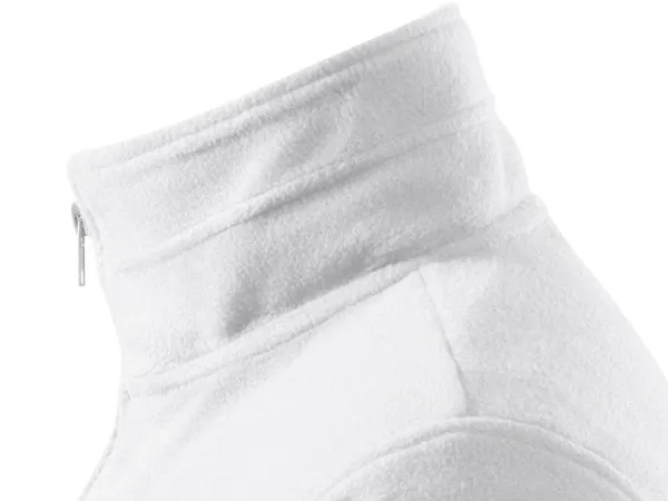 Męska kurtka polarowa - Podwyższony kołnierz chroniący szyję przed zimnem