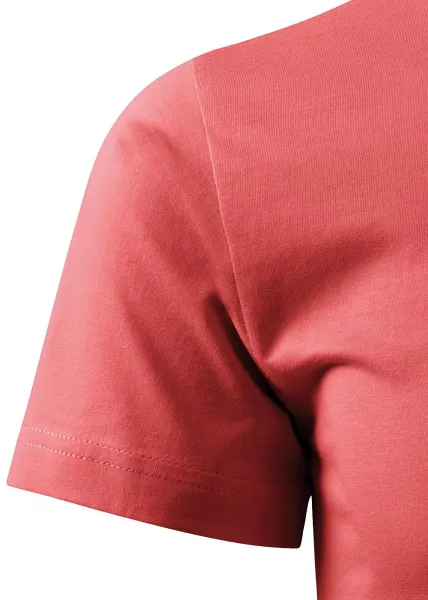 Prosta koszulka męska - Klasyczne krótkie rękawy