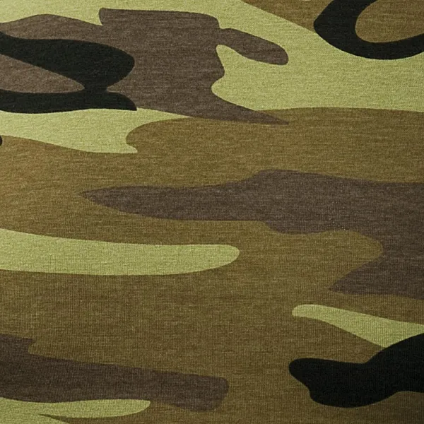 Koszulka w kamuflażu - 100% bawełny dla maksymalnego komfortu