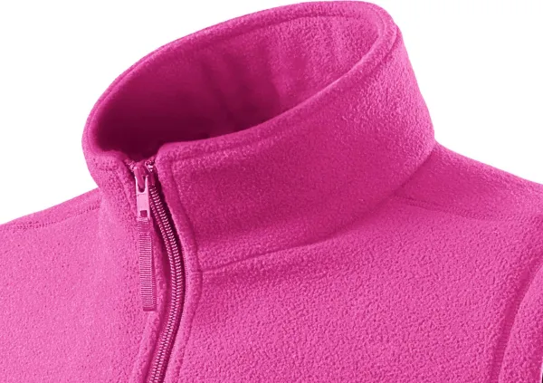 Klasyczna kamizelka polarowa - Podwyższony kołnierz chroniący szyję przed zimnem