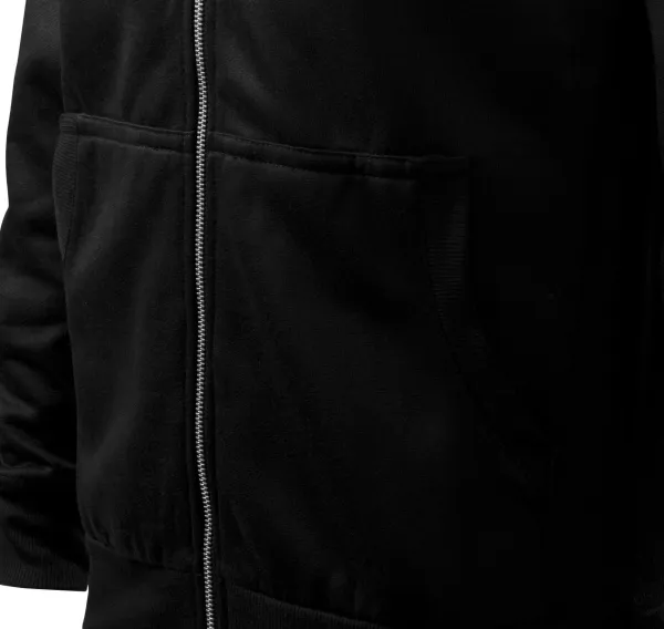 Prosta bluza męska bez kaptura - Kieszenie w stylu kangura