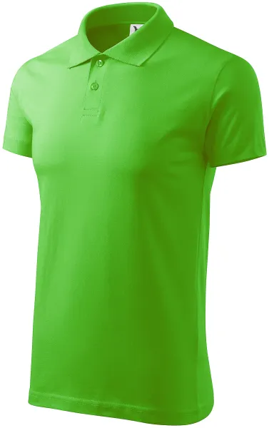 Prosta koszulka polo męska - Męska bawełniana koszulka polo