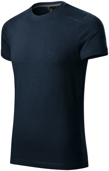 Koszulka męska zdobiona - Męska codzienna koszulka T-shirt