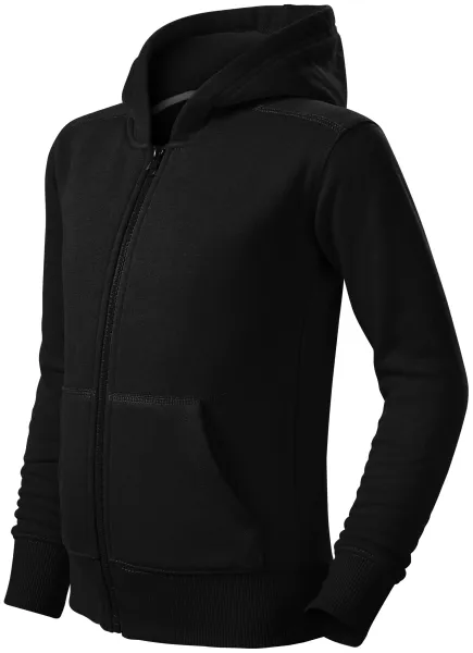 Bluza dziecięca z kapturem - Bluza dziecięca z zamkiem i kapturem