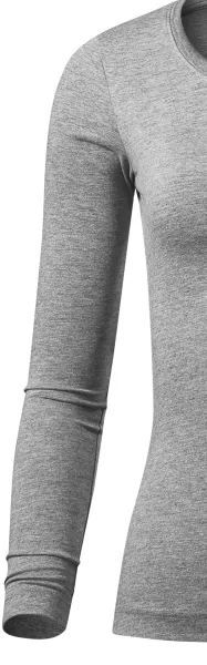 Koszulka damska z długim rękawem - Klasyczne długie rękawy