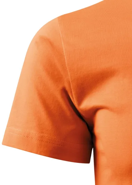 Prosta koszulka męska - Klasyczne krótkie rękawy