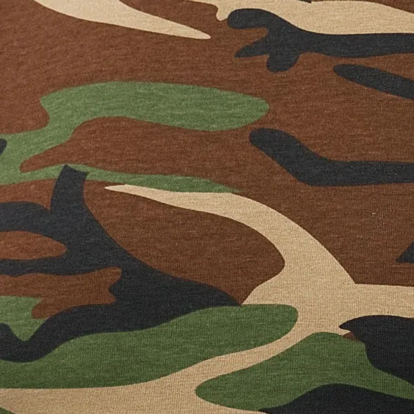 Koszulka w kamuflażu - 100% bawełny dla maksymalnego komfortu