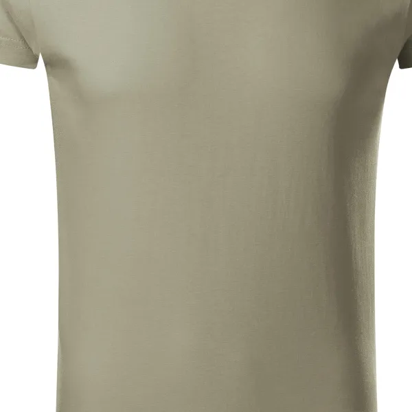 Obcisła koszulka męska - Łagodnie zwężane cięcie