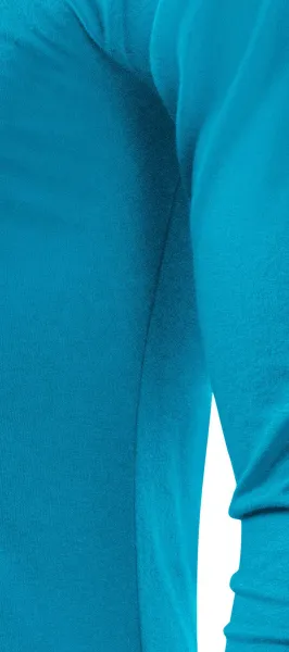 Męska koszulka z długim rękawem - Krój z bocznymi szwami