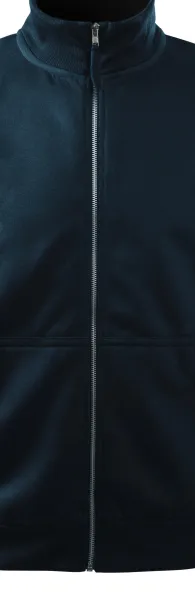 Prosta bluza męska bez kaptura - Metalowy zamek błyskawiczny