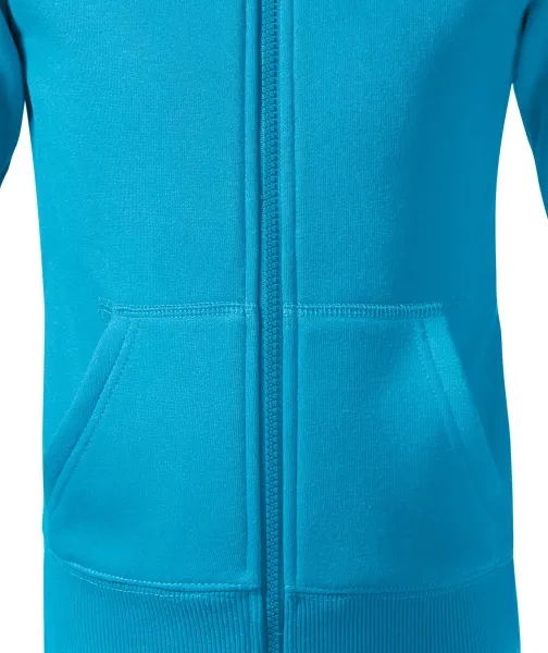 Bluza dziecięca z kapturem - Luźny krój ze szwami bocznymi
