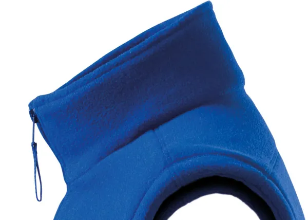 Klasyczna kamizelka polarowa - Podwyższony kołnierz chroniący szyję przed zimnem