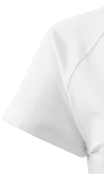 Damska koszulka slim fit z raglanowym rękawem - Krótkie rękawy typu raglan