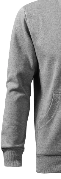 Prosta bluza męska bez kaptura - Klasyczne długie rękawy