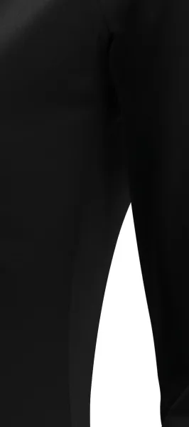 Damska dopasowana koszulka, dekolt w szpic - Krój z bocznymi szwami