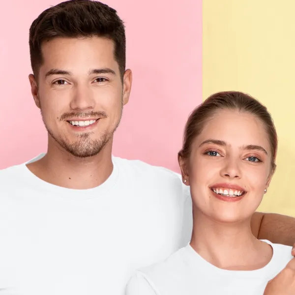 Lekka koszulka z krótkim rękawem - Klasyczny okrągły dekolt