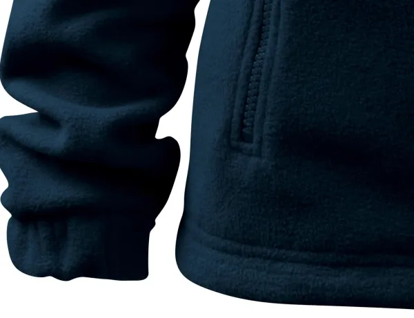 Damska kurtka polarowa - Długie rękawy z elastycznymi mankietami