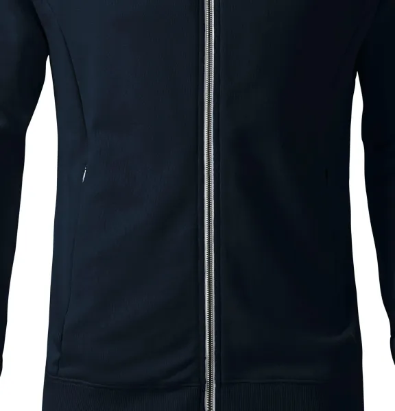 Bluza męska z ukrytymi kieszeniami - Luźny krój ze szwami bocznymi